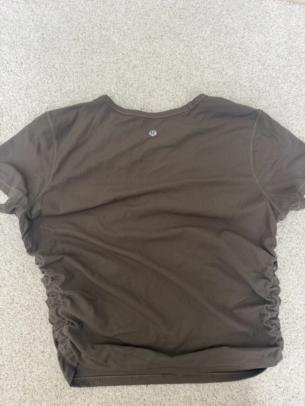 All It Takes Ribbed Nulu T-Shirt - Nomad - 8 - Picture 3 of 3